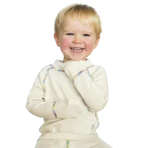 100% Organic Cotton Scratch Mittens Top for Kids - Closed Mittens