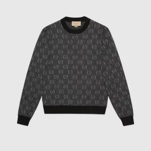 761549 XKDK 51230 GREY GUCCI MEN SWEATER