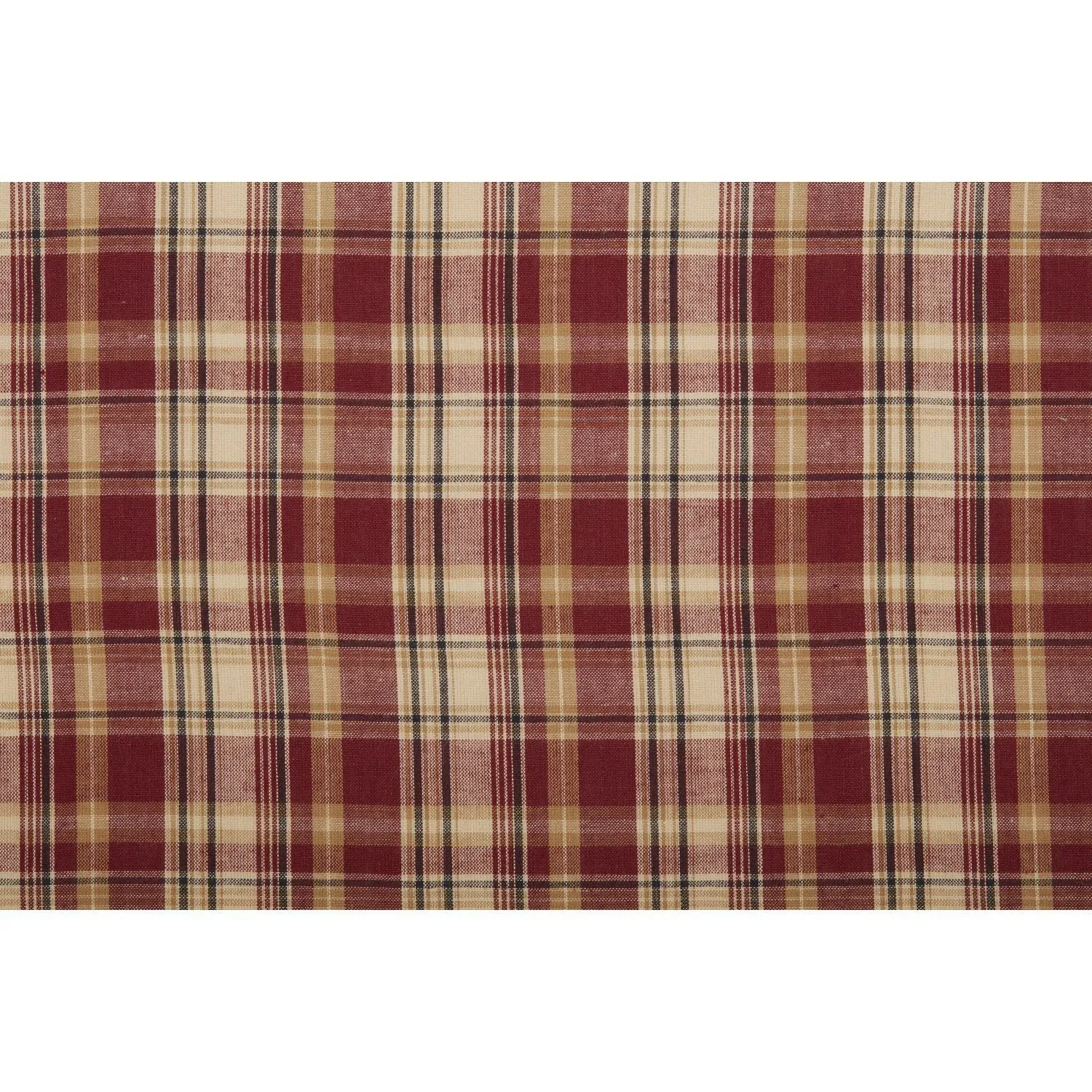 Beckham Plaid Lined Valance 60"