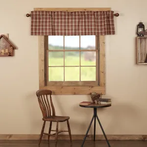 Beckham Plaid Lined Valance 60"
