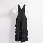 BLACK Comme des Garçons Ruffled Dress (Black)