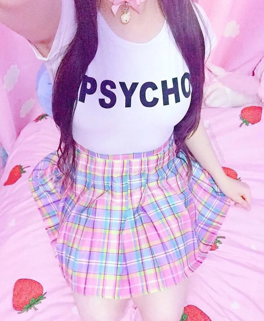 Candy Plaid Skirt