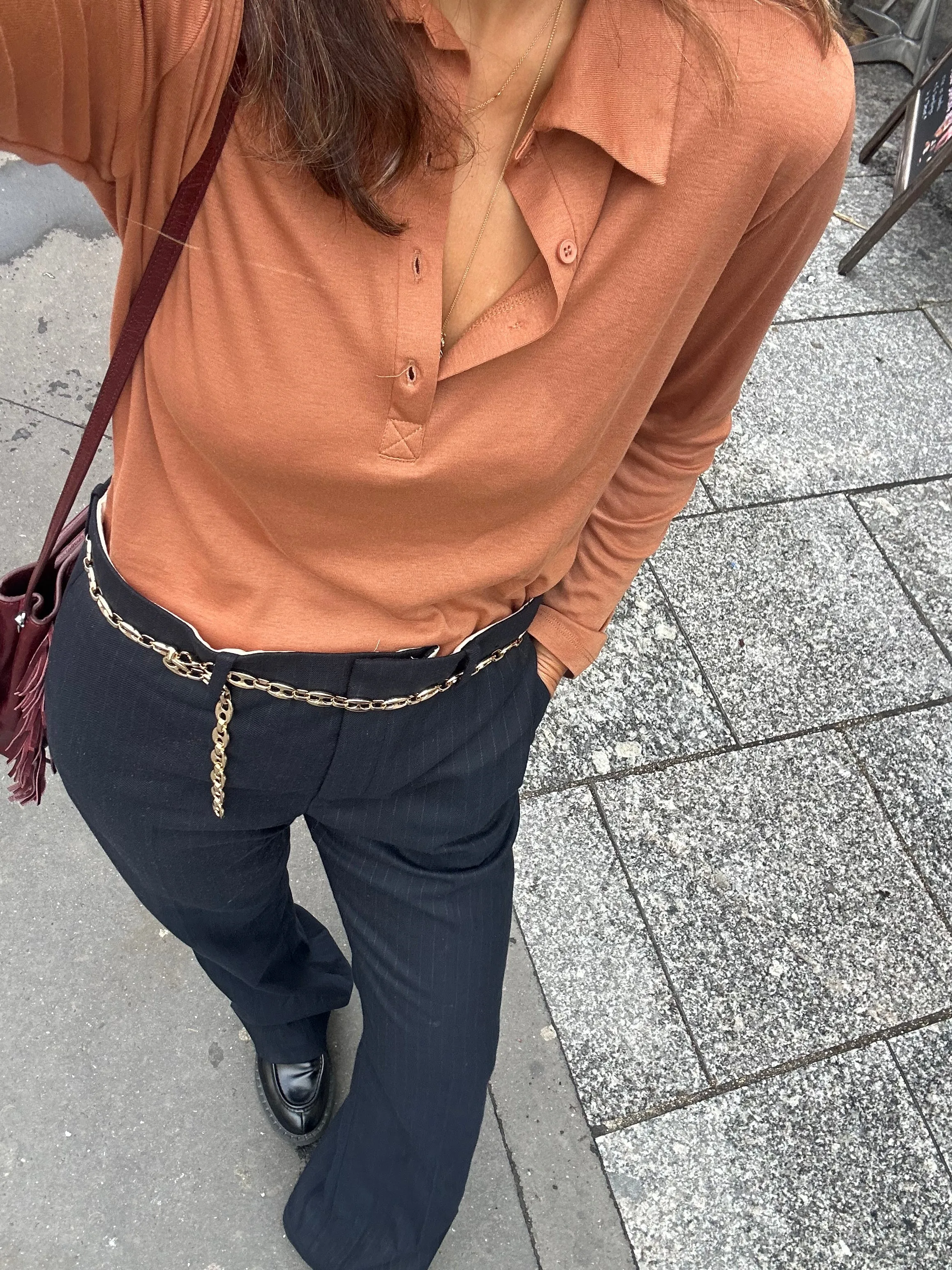Gold Beans Links Belt