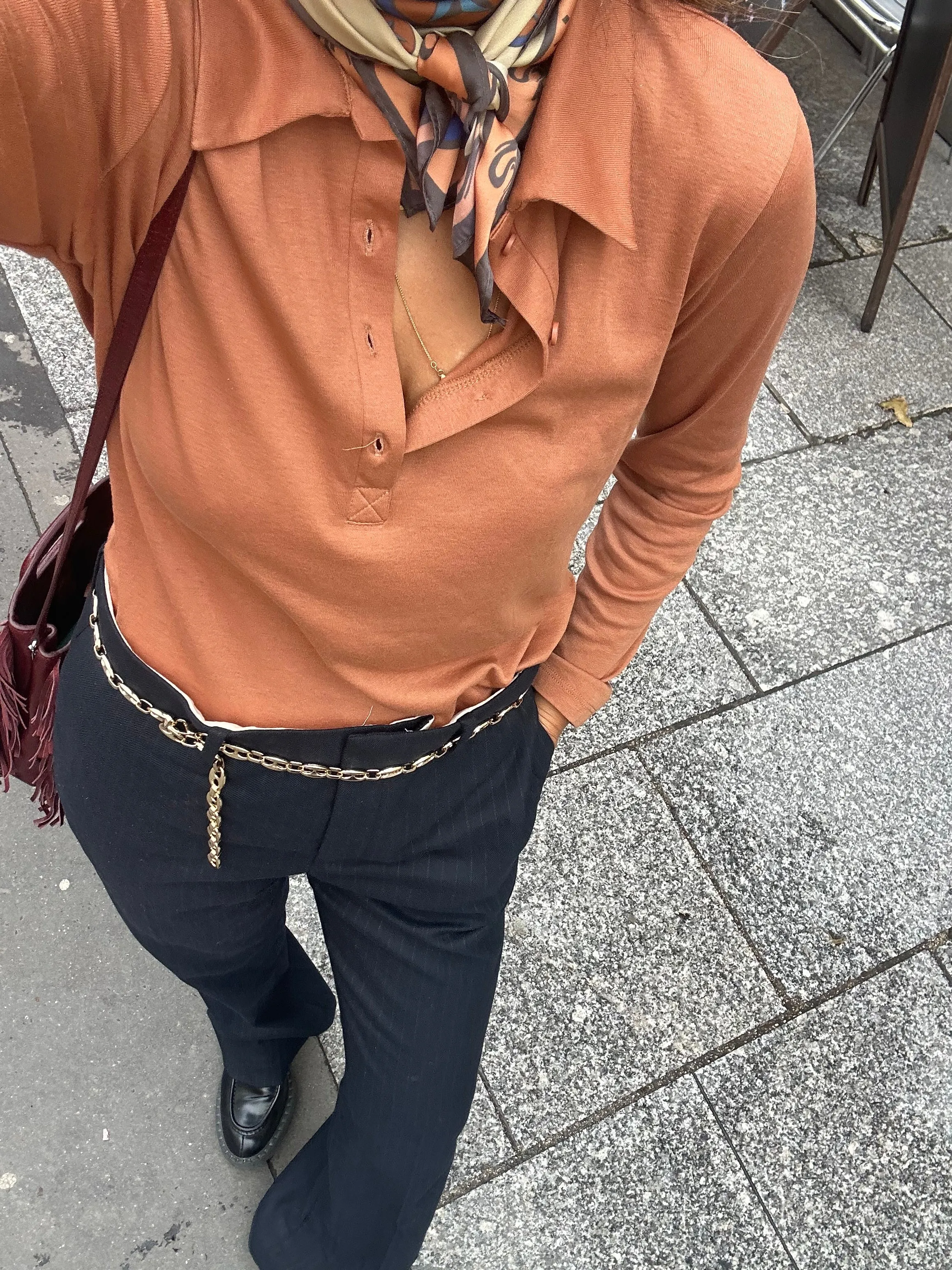 Gold Beans Links Belt