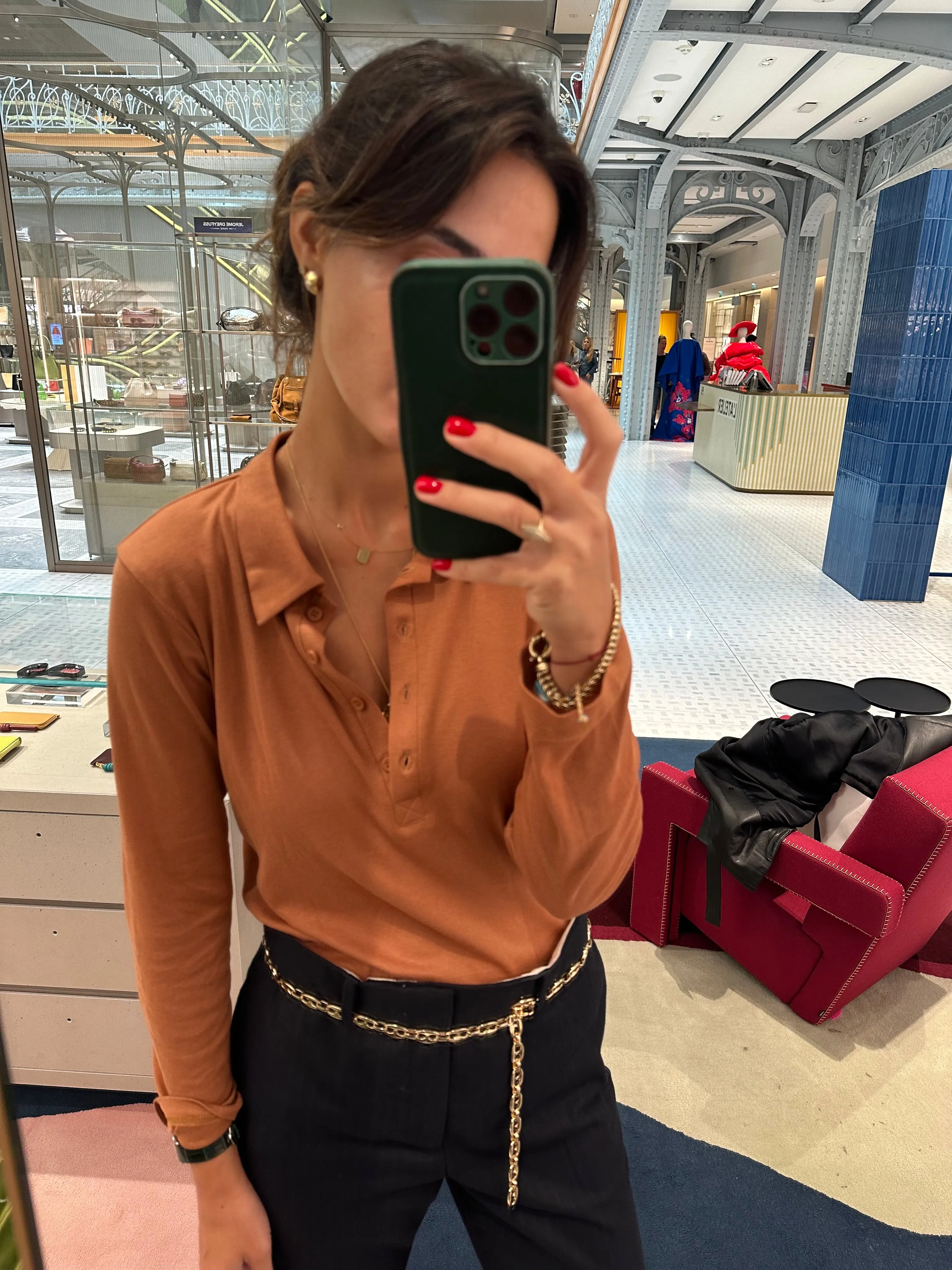 Gold Beans Links Belt