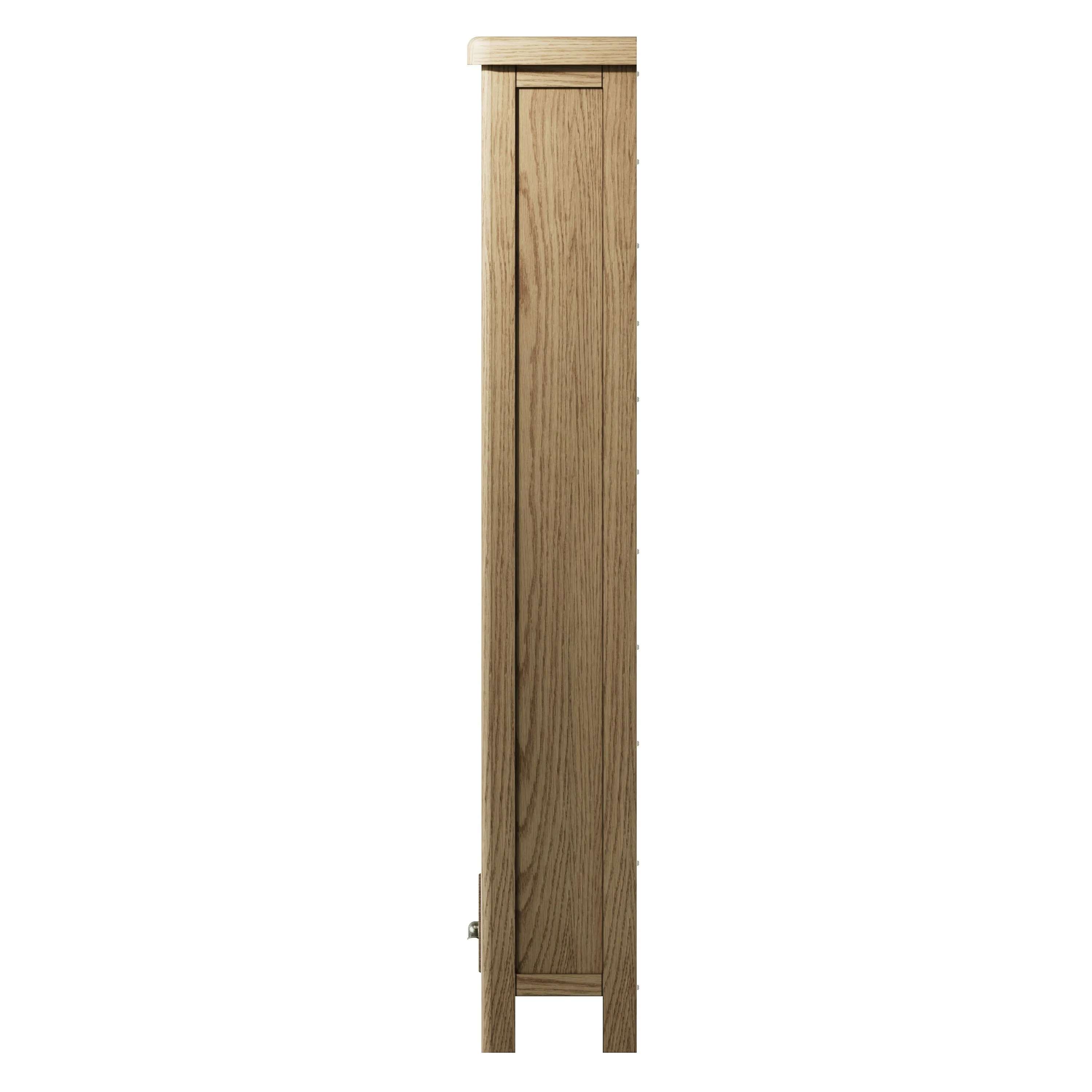 Helios Smoked Oak Large Bookcase
