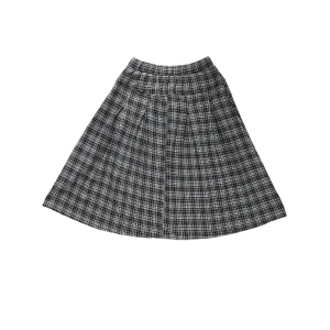 HG404-PLAID SKIRT
