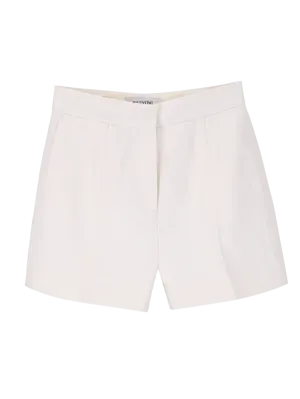 high-waisted shorts