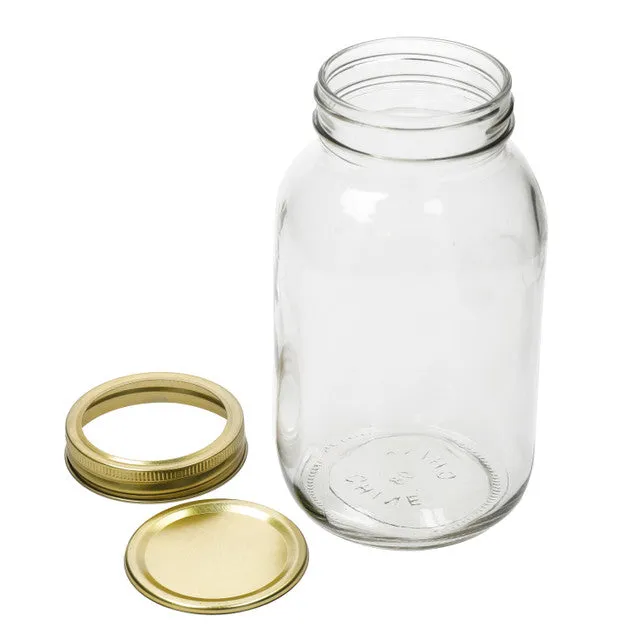 Home Made Glass 1000g Preserving Jar