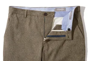 Marlo (Slim) - Brown Japanese Melange Chino