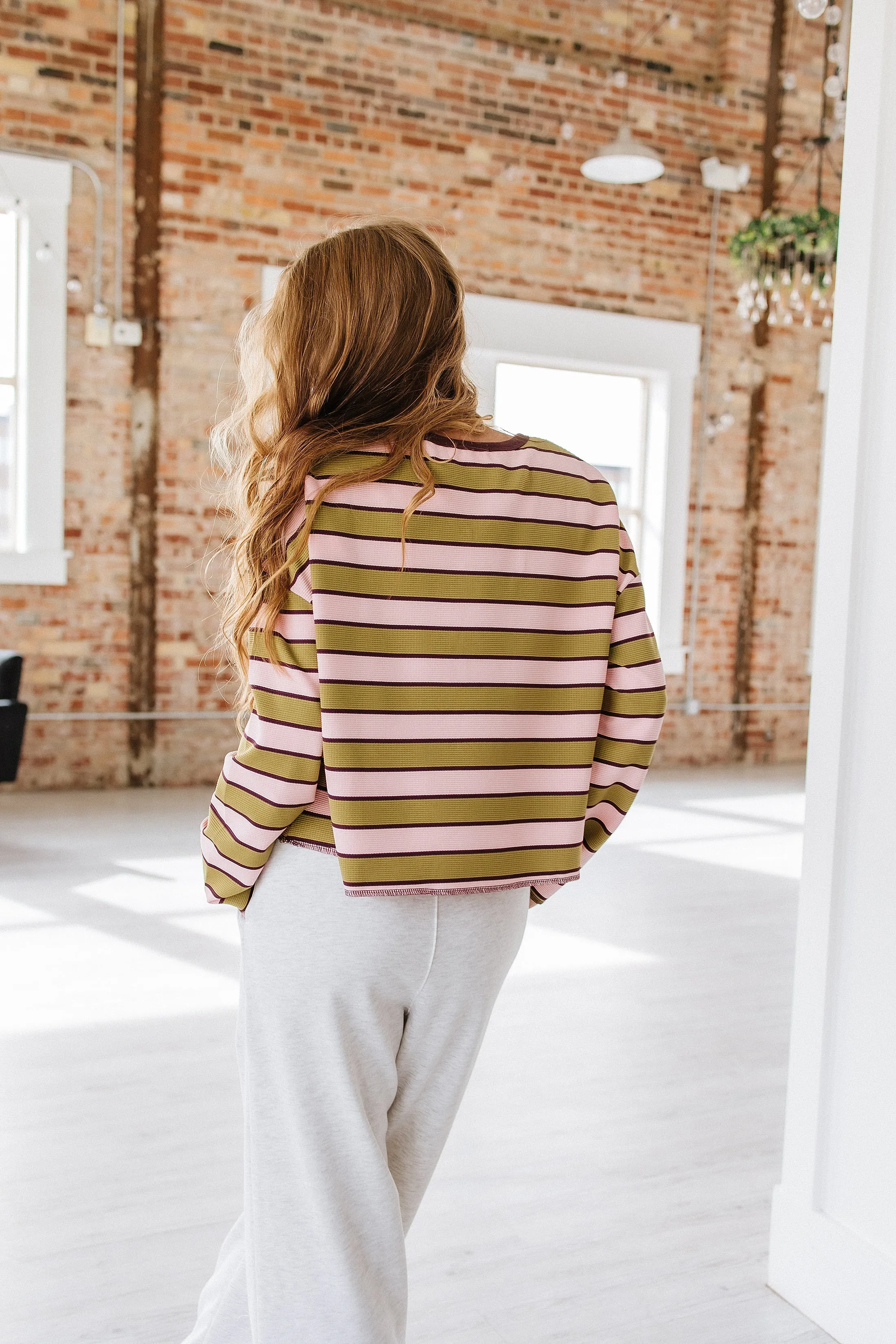 Maurice Striped Pullover Top | S-XL | PRE ORDER