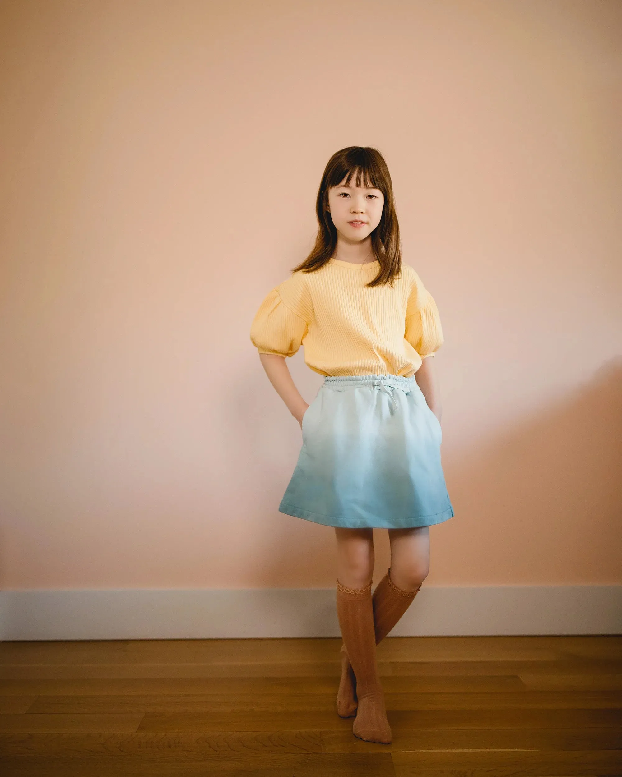 Organic Dipdyed August Skirt