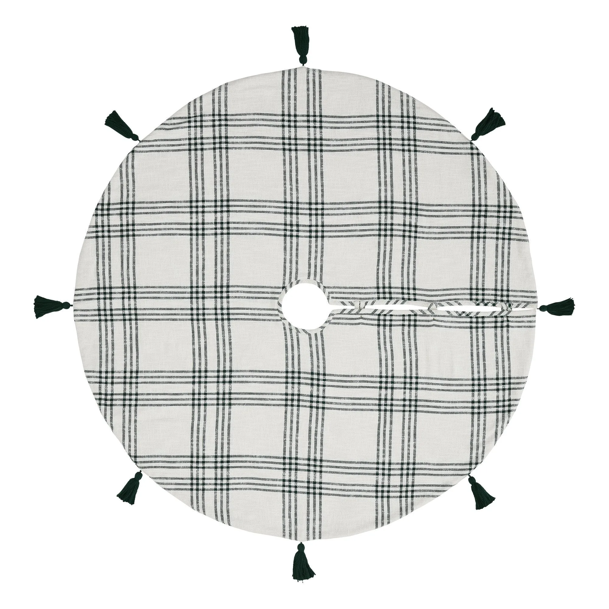 Pine Grove Plaid Tree Skirt 55"