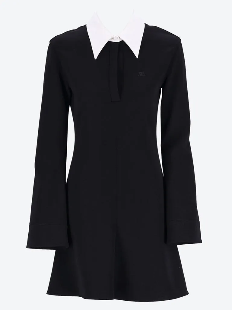 Polo stretch mini dress