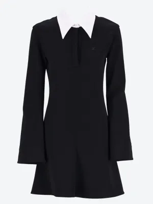 Polo stretch mini dress