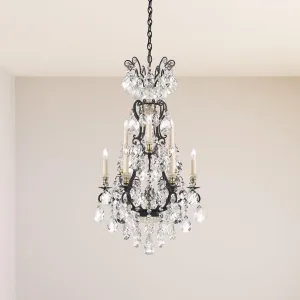 Renaissance 10 Light Heirloom Bronze Chandelier with Heritage Crystal