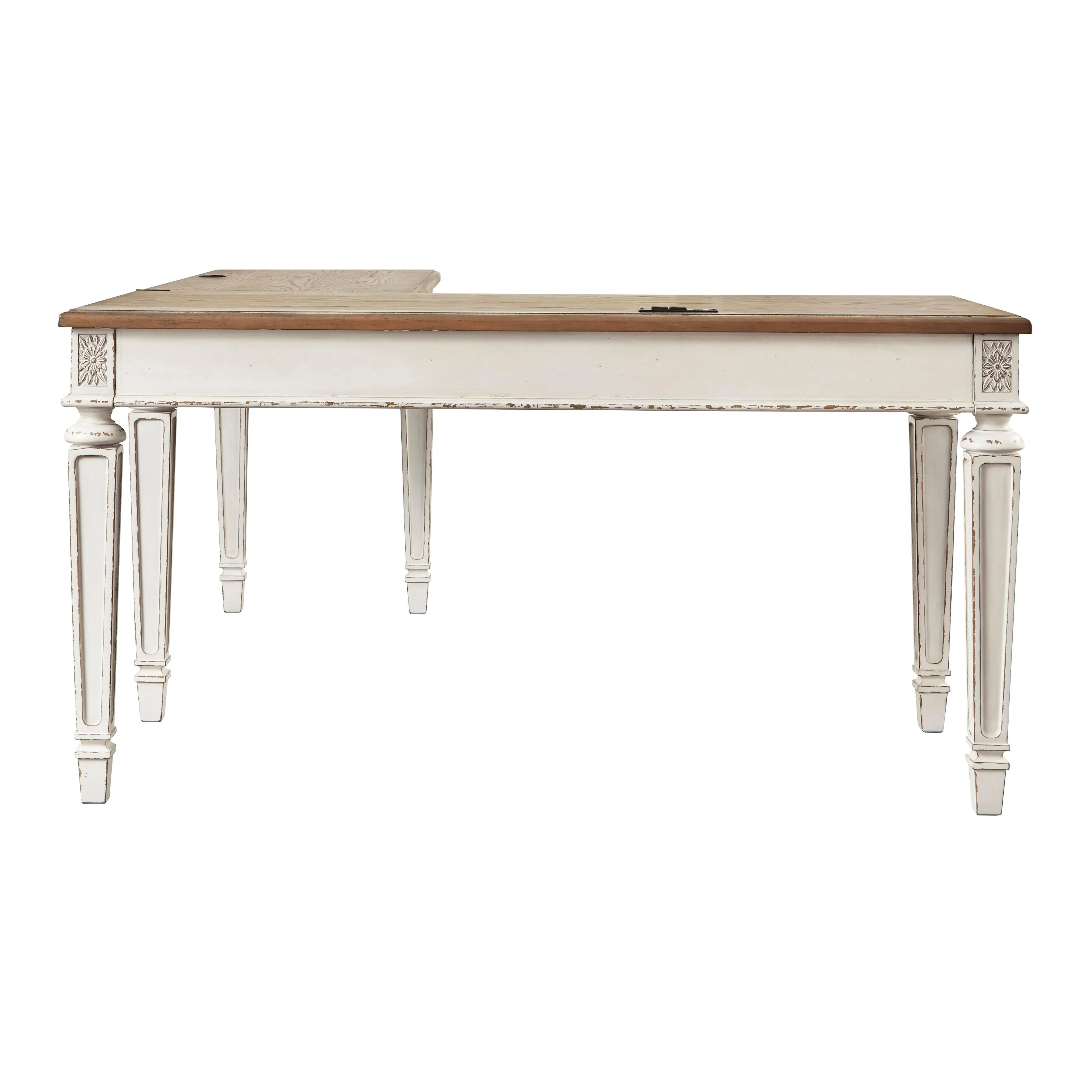Signature Design by Ashley Realyn H743H1 2 pc Home Office Desk