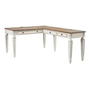 Signature Design by Ashley Realyn H743H1 2 pc Home Office Desk
