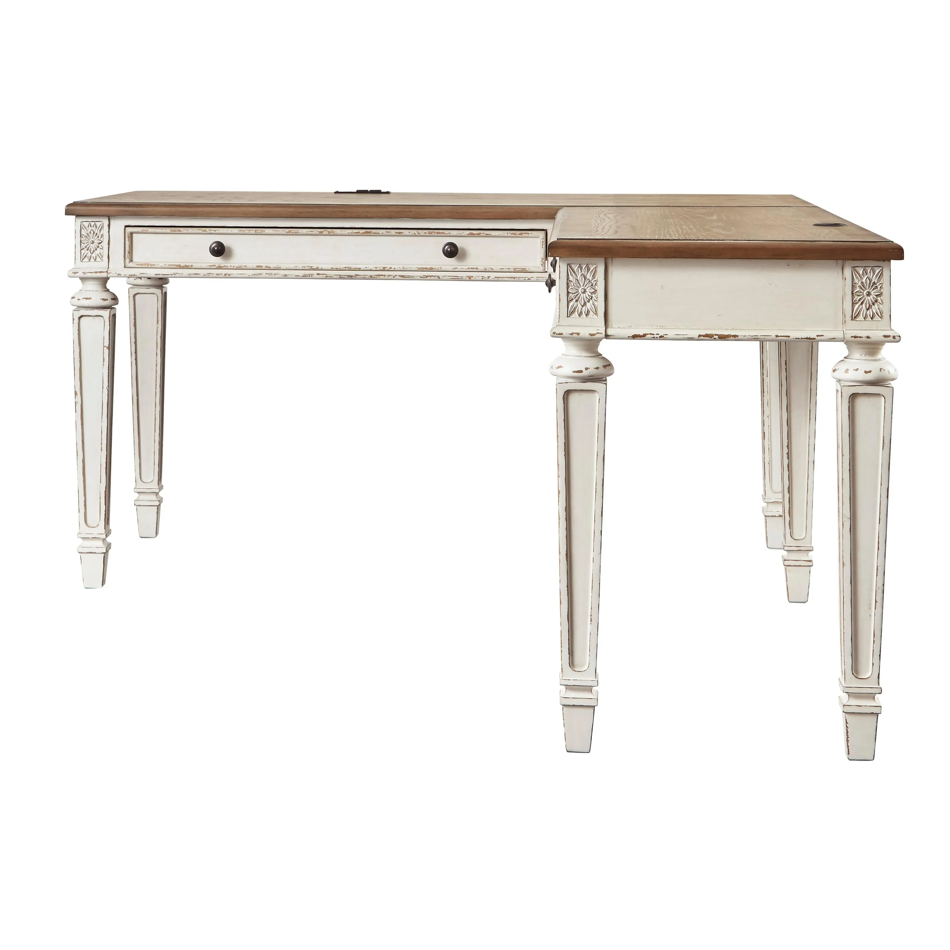 Signature Design by Ashley Realyn H743H1 2 pc Home Office Desk