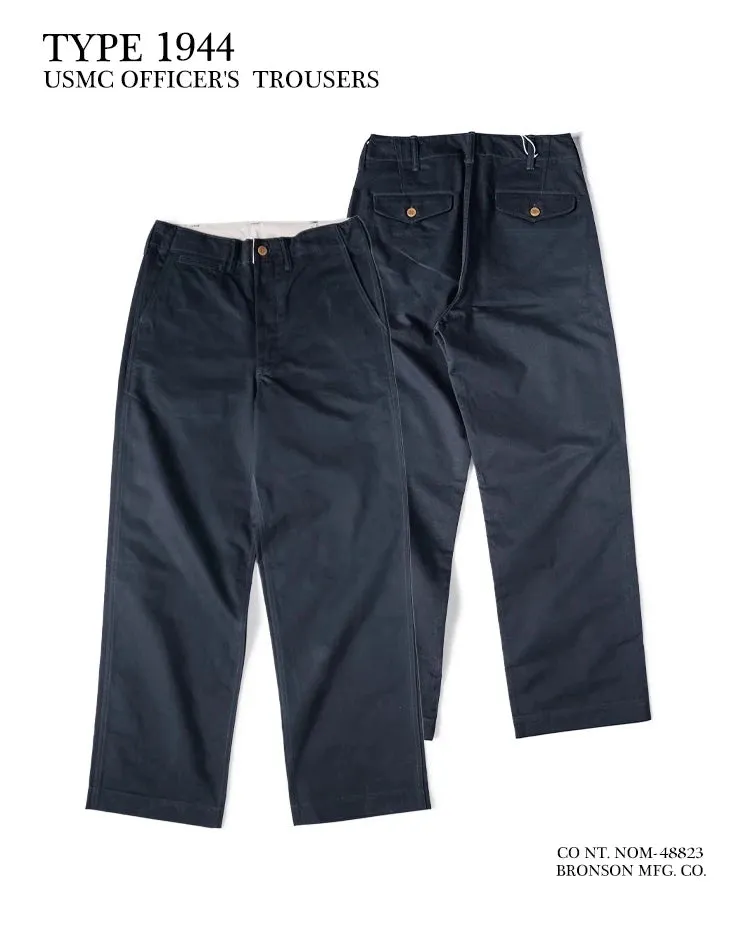 USMC Officer Chino Pants - Straight-Leg Military Trousers