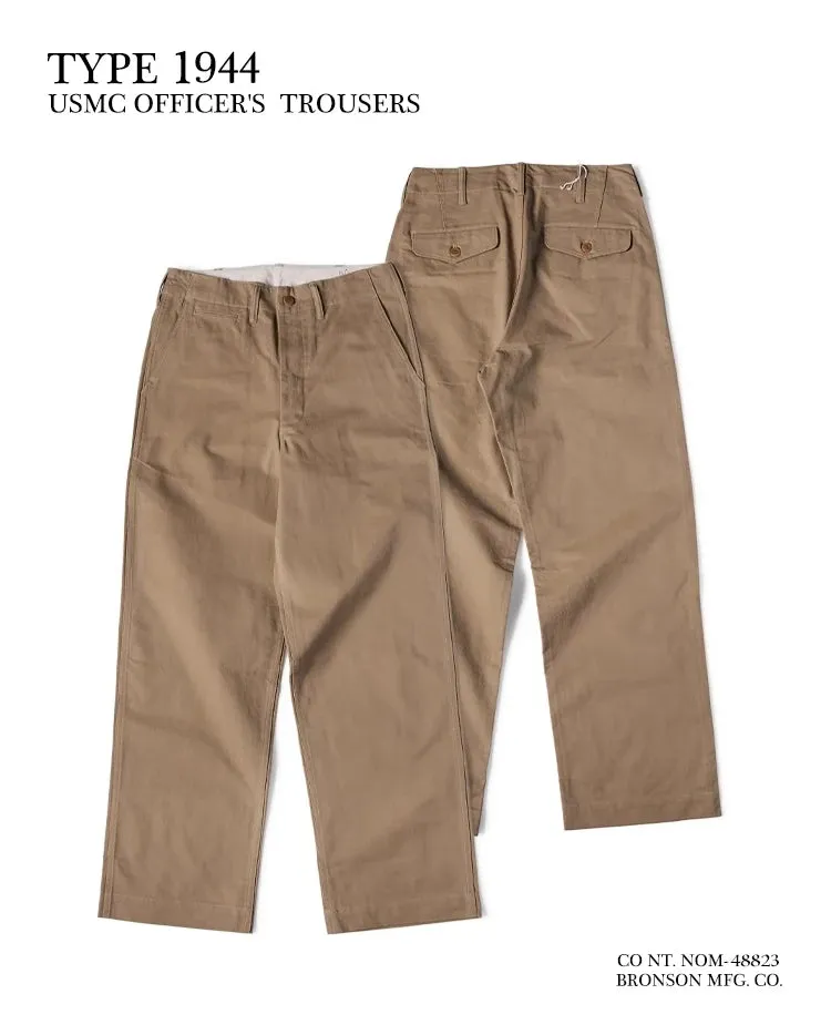 USMC Officer Chino Pants - Straight-Leg Military Trousers