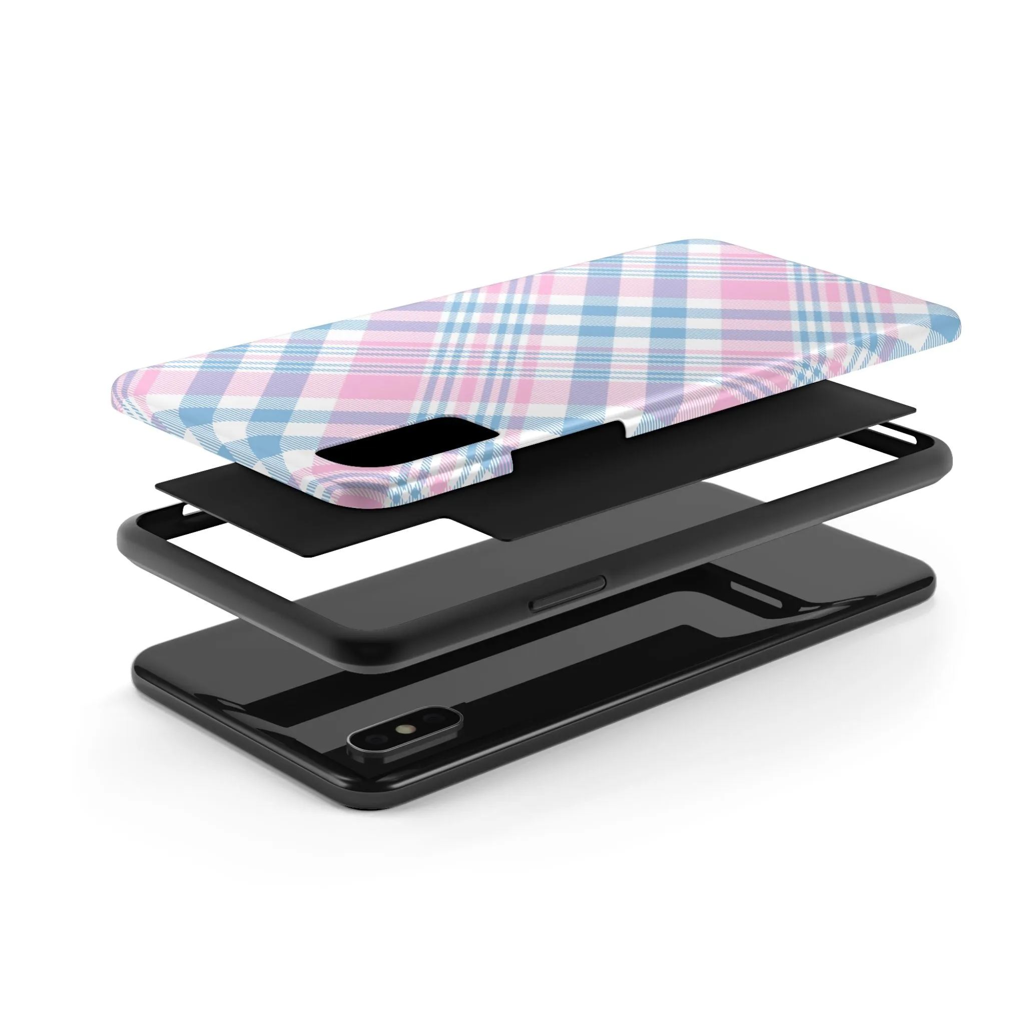 Weekend Ready | Pink Plaid Case