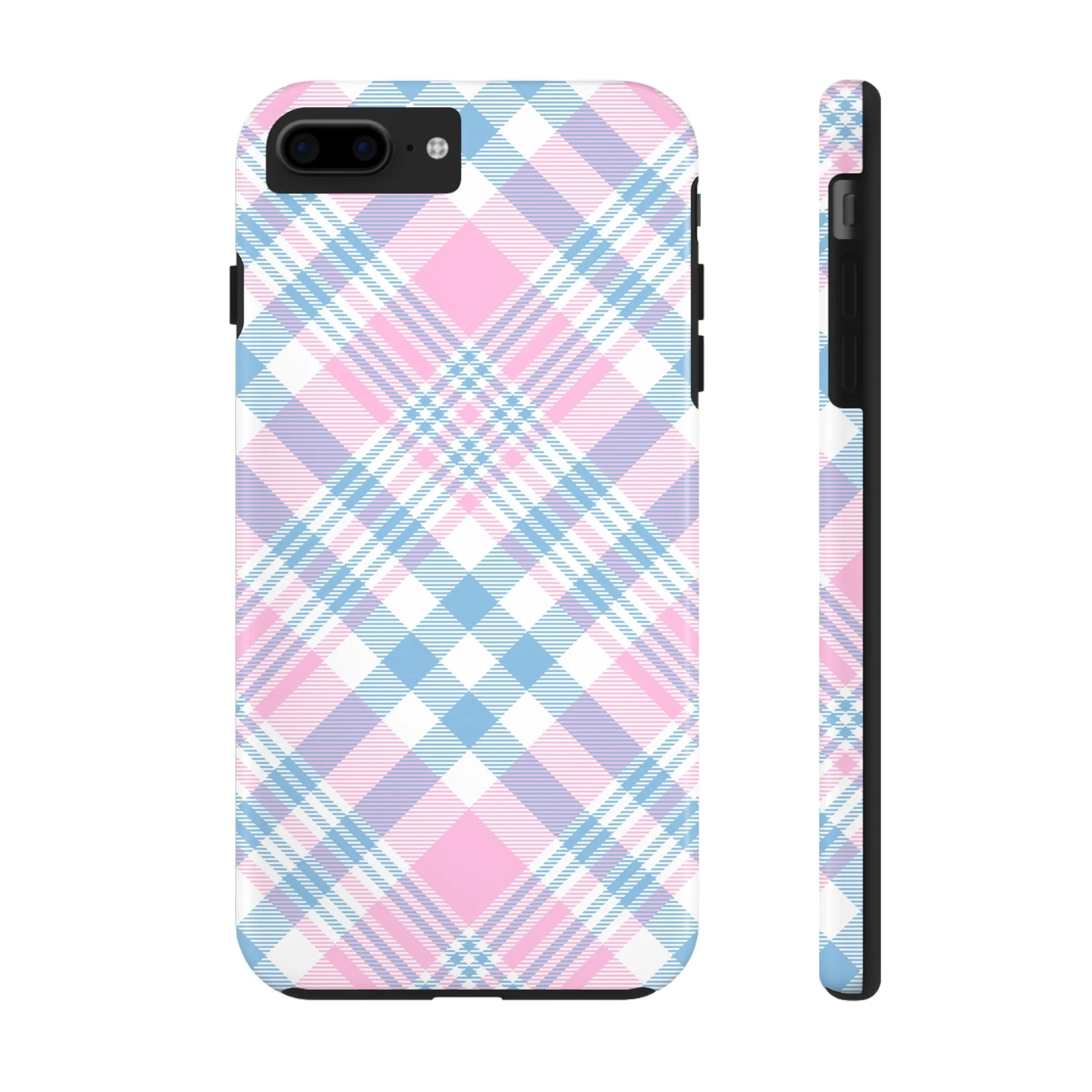 Weekend Ready | Pink Plaid Case