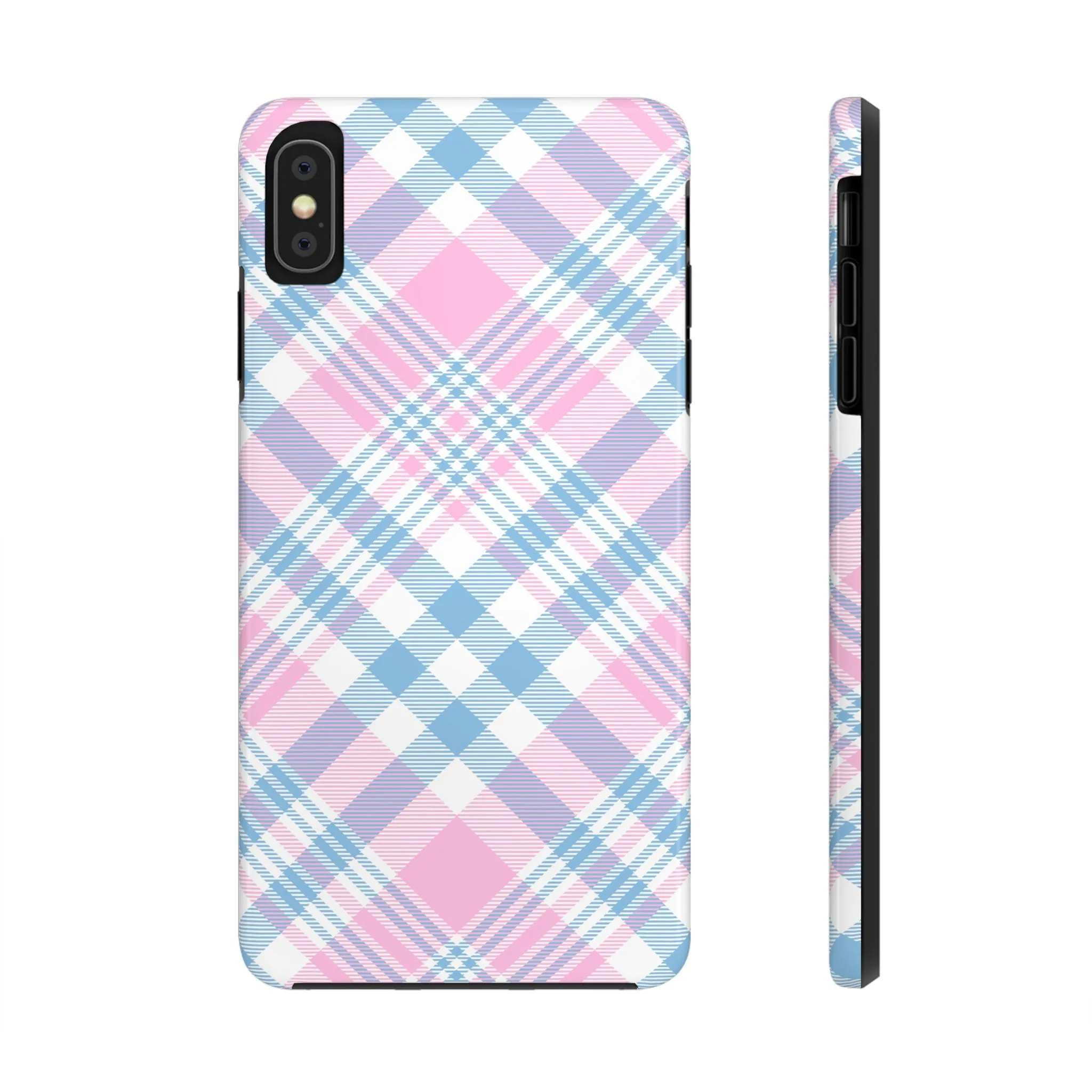 Weekend Ready | Pink Plaid Case