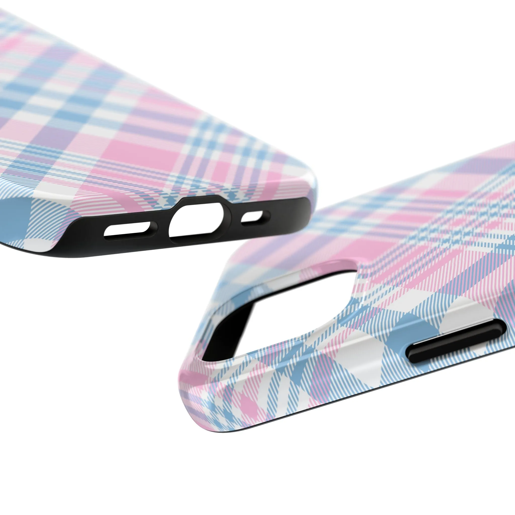 Weekend Ready | Pink Plaid Case