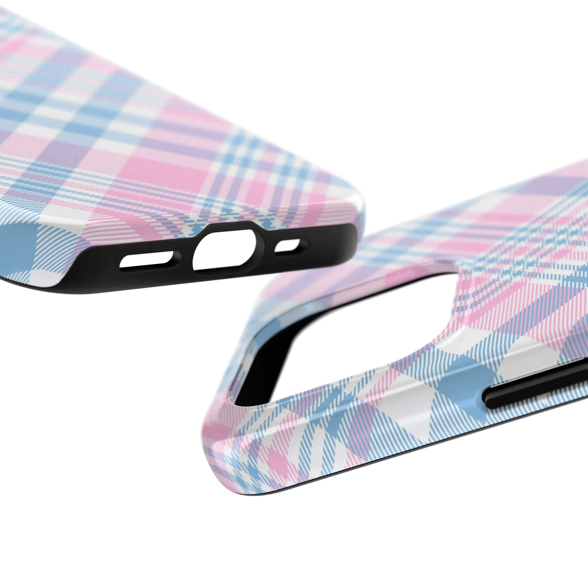 Weekend Ready | Pink Plaid Case
