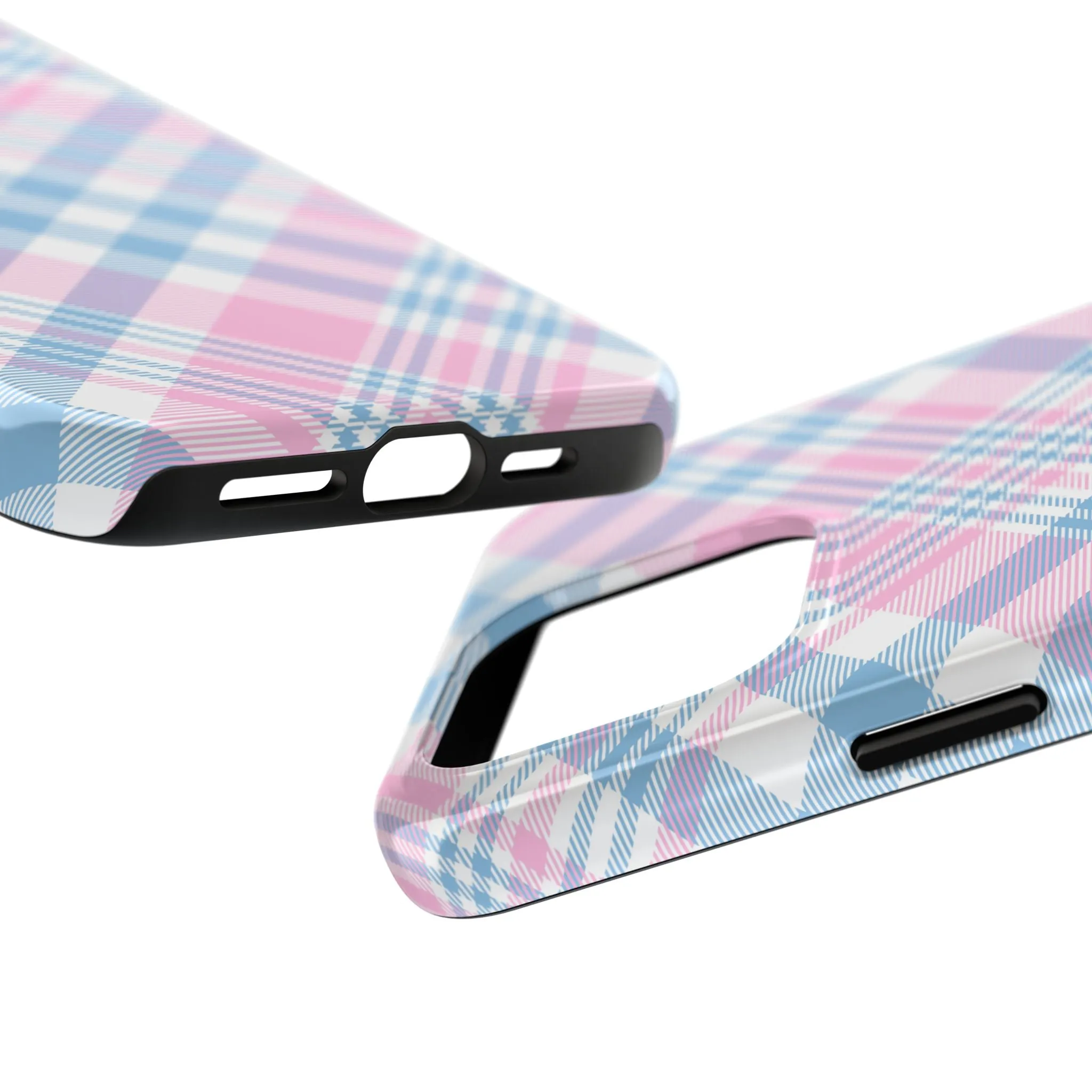 Weekend Ready | Pink Plaid Case