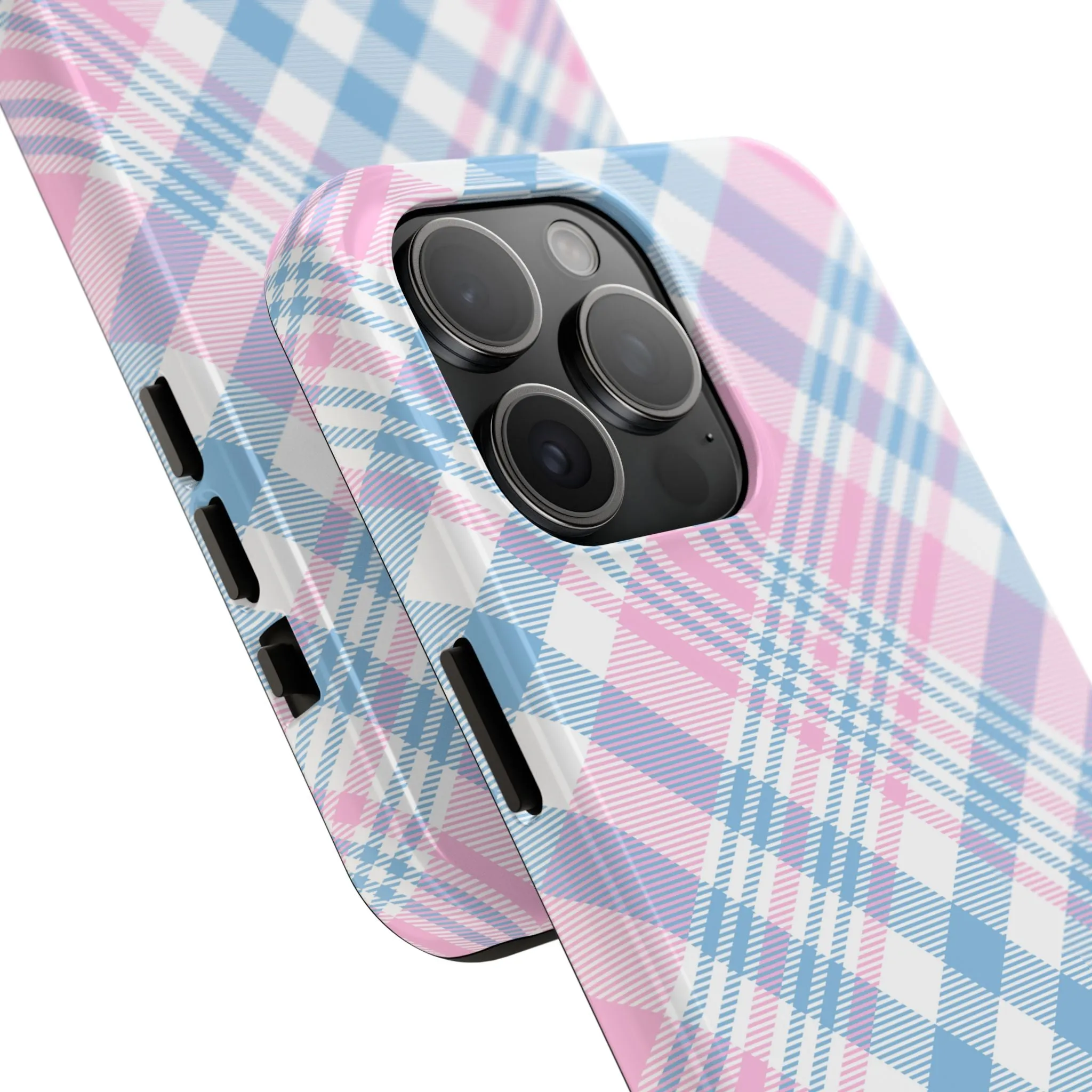 Weekend Ready | Pink Plaid Case