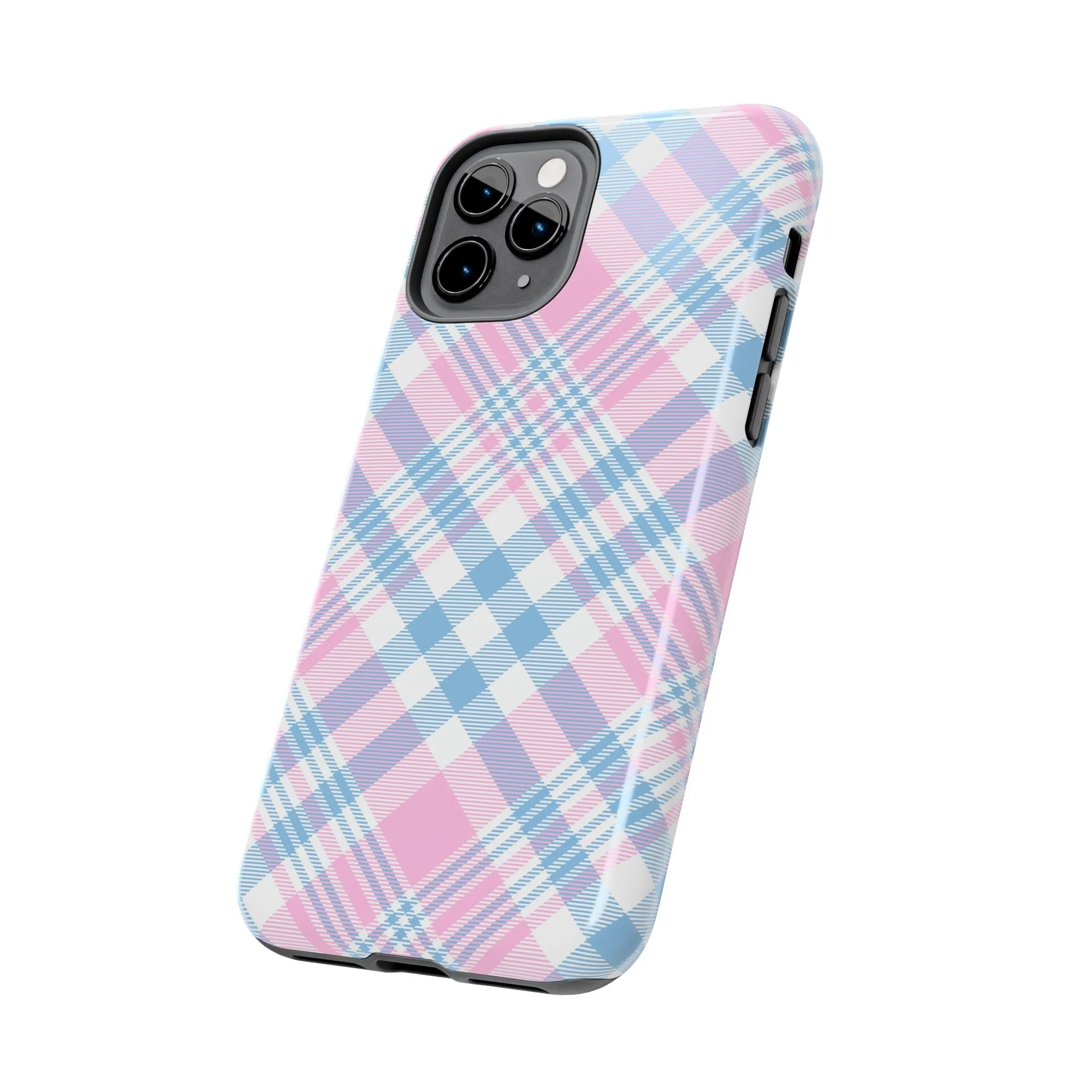 Weekend Ready | Pink Plaid Case