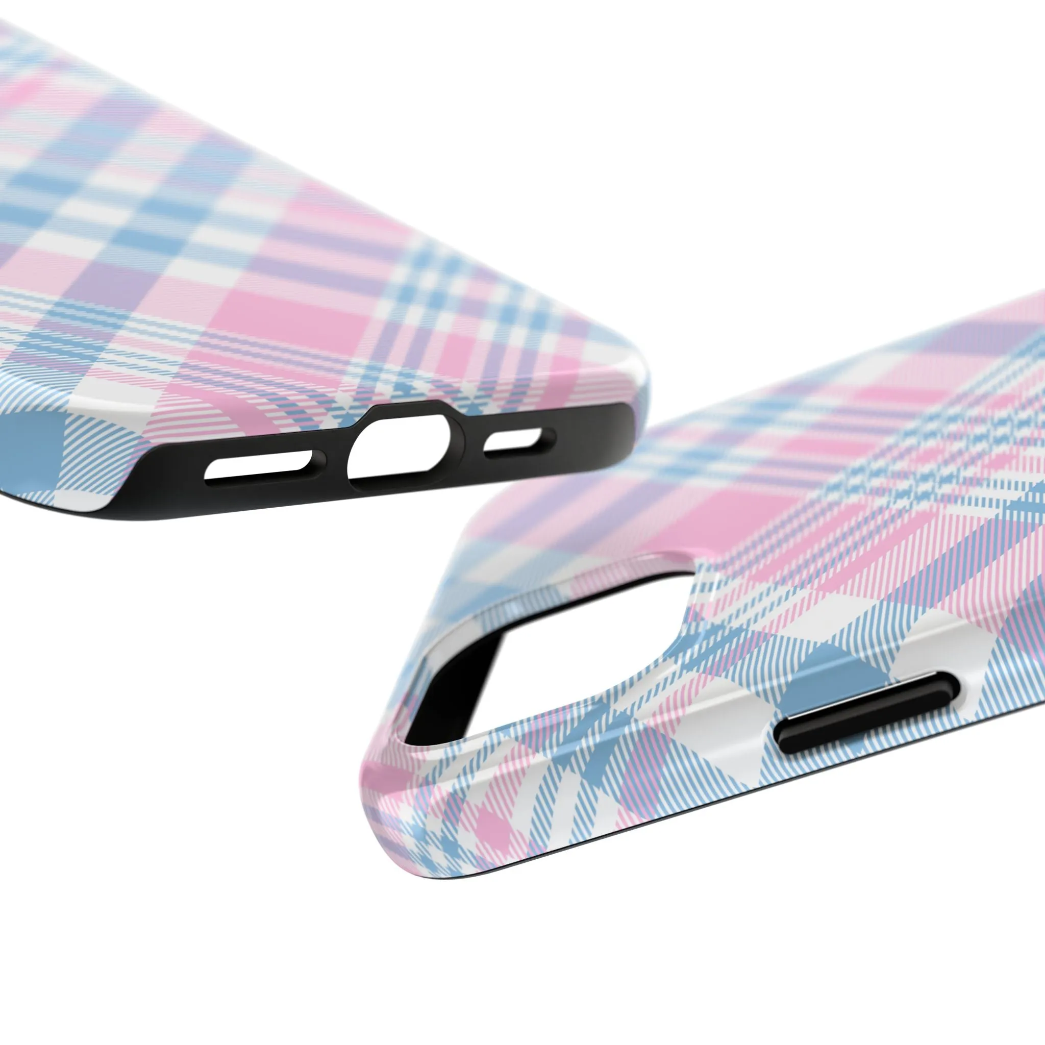 Weekend Ready | Pink Plaid Case